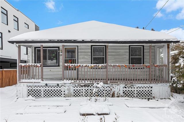 58 Jolliet Avenue, House detached with 1 bedrooms, 1 bathrooms and 4 parking in Ottawa ON | Image 1