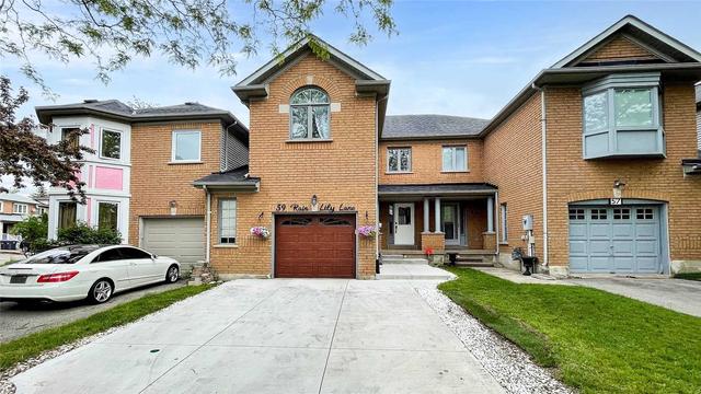 59 Rain Lily Lane, House attached with 3 bedrooms, 4 bathrooms and 6 parking in Brampton ON | Image 1