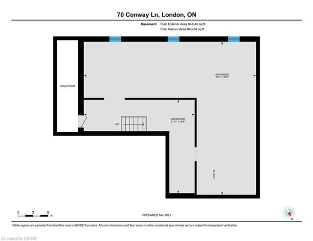 70 Conway Lane, House detached with 3 bedrooms, 2 bathrooms and null parking in London ON | Image 31