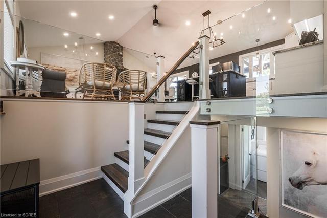 Foyer with modern glass railings | Image 34