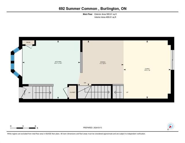 692 Summers Common, House attached with 2 bedrooms, 1 bathrooms and 1 parking in Burlington ON | Image 27