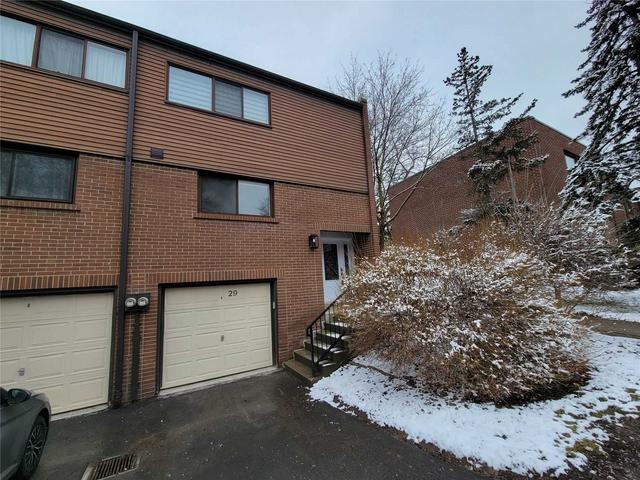 29 Burnt Meado Way, Townhouse with 4 bedrooms, 3 bathrooms and 2 parking in Toronto ON | Image 1