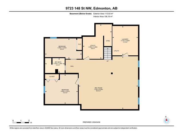 9723 148 St Nw, House detached with 5 bedrooms, 2 bathrooms and 6 parking in Edmonton AB | Image 58