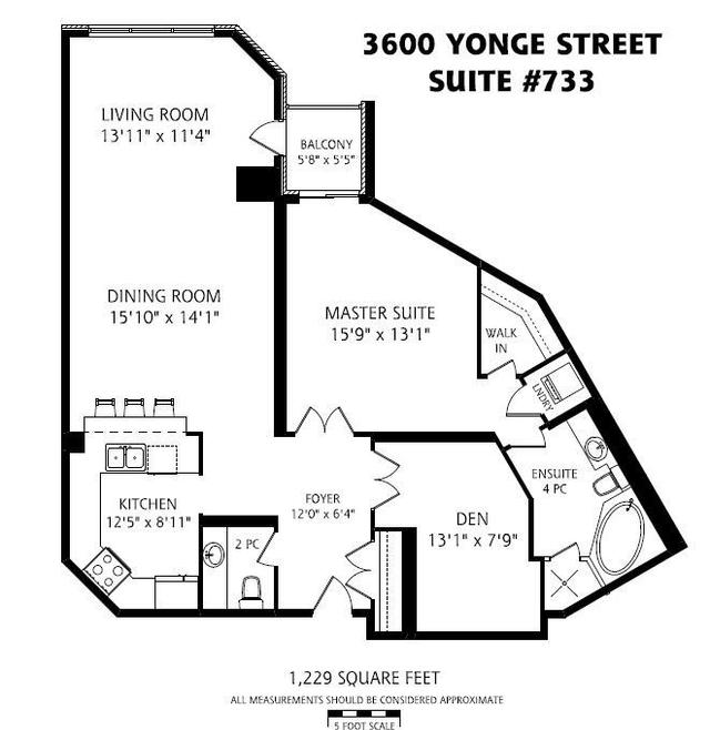 733 - 3600 Yonge St, Condo with 1 bedrooms, 2 bathrooms and 1 parking in Toronto ON | Image 26