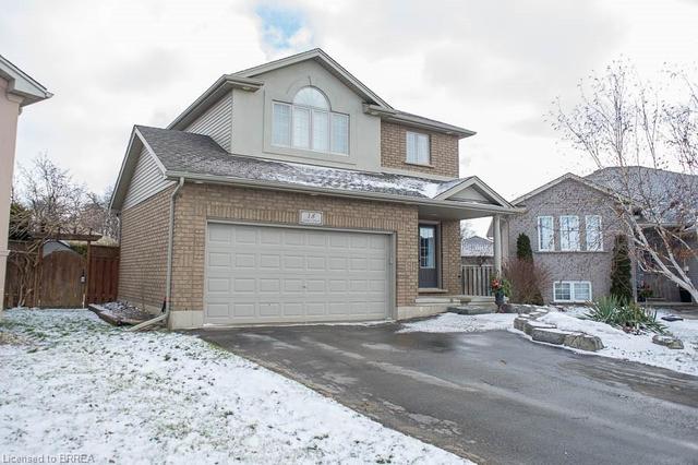 18 Gaal Court, House detached with 3 bedrooms, 2 bathrooms and null parking in Brantford ON | Image 2