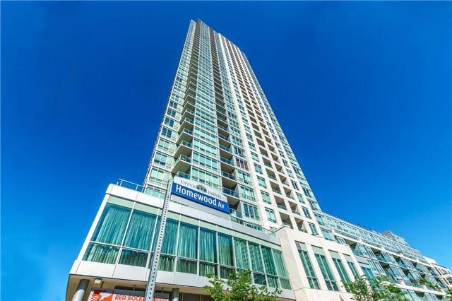 1709 - 120 Homewood Ave, Condo with 2 bedrooms, 2 bathrooms and 1 parking in Toronto ON | Image 1