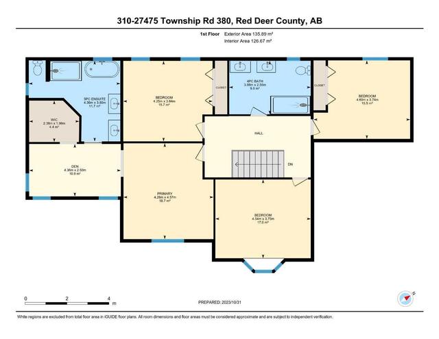 310 - 27475 Township Road 380, House detached with 5 bedrooms, 3 bathrooms and 4 parking in Red Deer County AB | Image 49