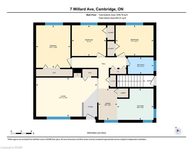 7 Willard Avenue, House detached with 4 bedrooms, 2 bathrooms and 3 parking in Cambridge ON | Image 44