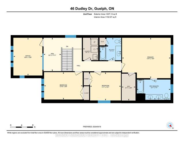 46 Dudley Dr, House detached with 4 bedrooms, 4 bathrooms and 5 parking in Guelph ON | Image 32