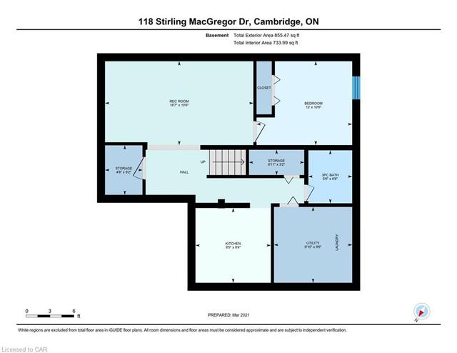 118 Stirling Macgregor Drive, House detached with 4 bedrooms, 2 bathrooms and 3 parking in Cambridge ON | Image 36