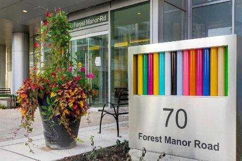 217 - 70 Forest Manor Rd, Condo with 1 bedrooms, 1 bathrooms and 1 parking in Toronto ON | Image 3