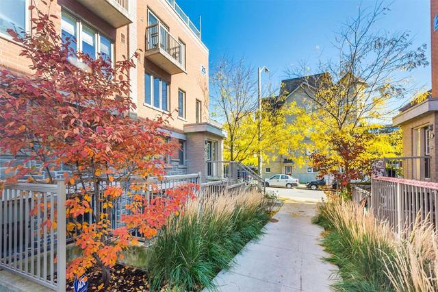 115 - 20 Foundry Ave, Townhouse with 2 bedrooms, 2 bathrooms and 1 parking in Toronto ON | Image 1