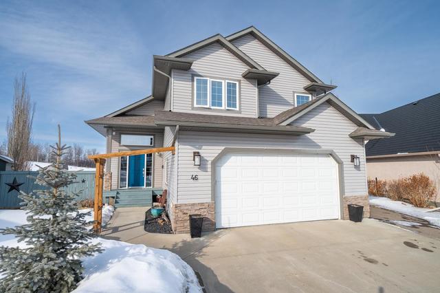 46 Estella Crescent, House detached with 4 bedrooms, 3 bathrooms and 5 parking in Lacombe AB | Image 1