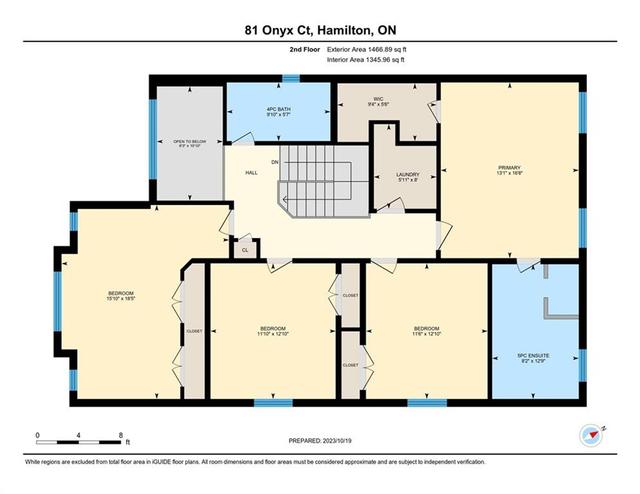 81 Onyx Court, House detached with 4 bedrooms, 2 bathrooms and 2 parking in Hamilton ON | Image 50