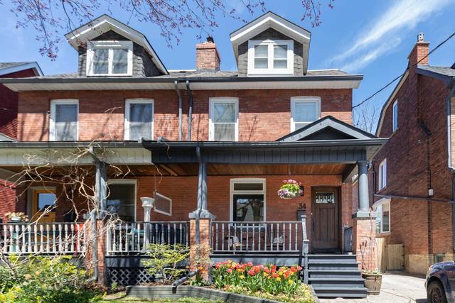 34 Fermanagh Ave, House semidetached with 4 bedrooms, 4 bathrooms and 2 parking in Toronto ON | Card Image