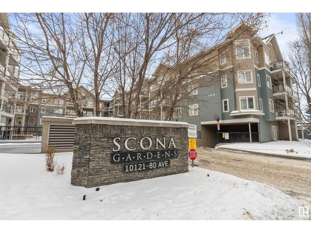 227 - 10121 80 Av Nw, Condo with 2 bedrooms, 2 bathrooms and 2 parking in Edmonton AB | Image 3