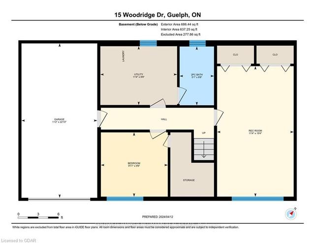 15 Woodridge Dr, House detached with 3 bedrooms, 2 bathrooms and 2 parking in Guelph ON | Image 32