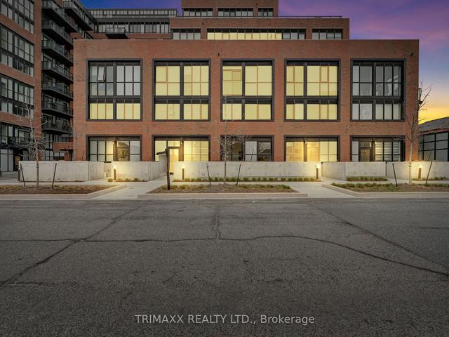 102 - 12 Symes Rd, Townhouse with 2 bedrooms, 2 bathrooms and 1 parking in Toronto ON | Image 1
