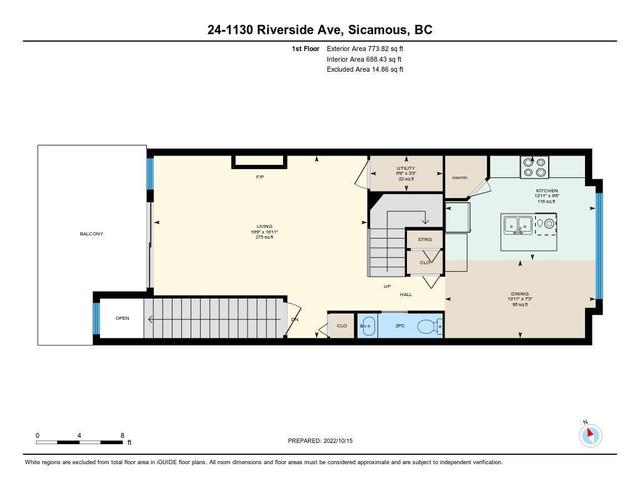 24 - 1130 Riverside Avenue, House attached with 3 bedrooms, 2 bathrooms and 3 parking in Sicamous BC | Card Image