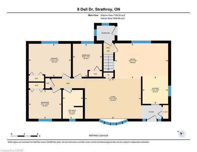 Main level floor plan | Image 43