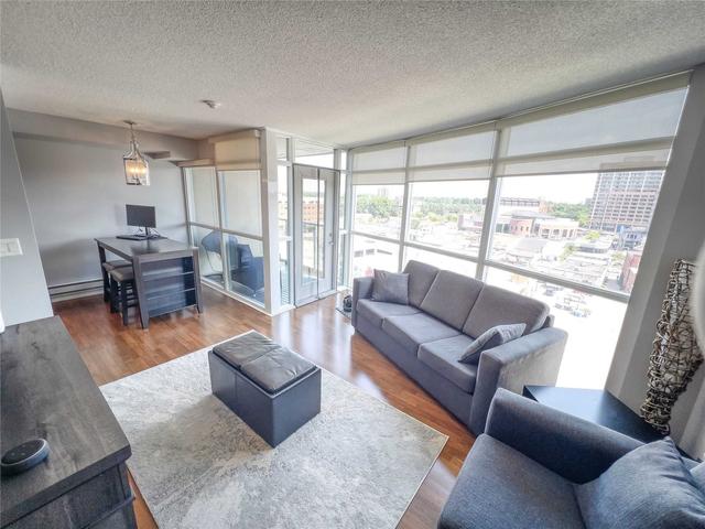 804 - 9 George St N, Condo with 1 bedrooms, 1 bathrooms and 1 parking in Brampton ON | Image 5