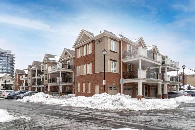 303 - 269 Georgian Dr, Townhouse with 2 bedrooms, 2 bathrooms and 2 parking in Oakville ON | Image 1