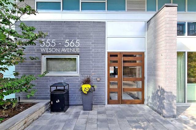 510 e - 555 Wilson Ave, Condo with 1 bedrooms, 1 bathrooms and 1 parking in Toronto ON | Image 1