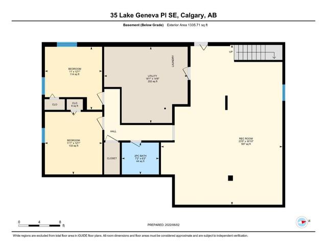 35 Lake Geneva Place Se, House detached with 5 bedrooms, 3 bathrooms and 2 parking in Calgary AB | Image 28