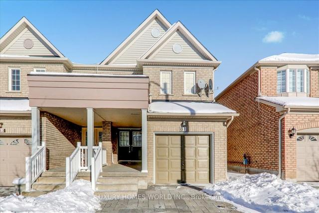 81 Charles Brown Rd, House semidetached with 3 bedrooms, 3 bathrooms and 2 parking in Markham ON | Image 1