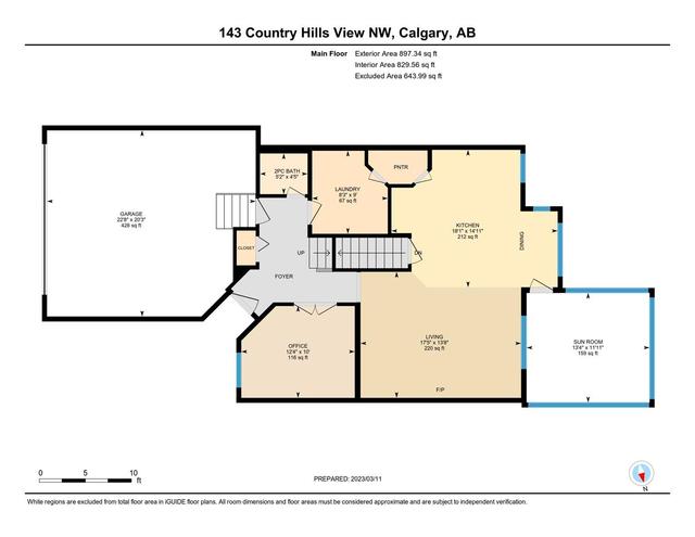 143 Country Hills View Nw, House detached with 3 bedrooms, 3 bathrooms and 4 parking in Calgary AB | Image 32