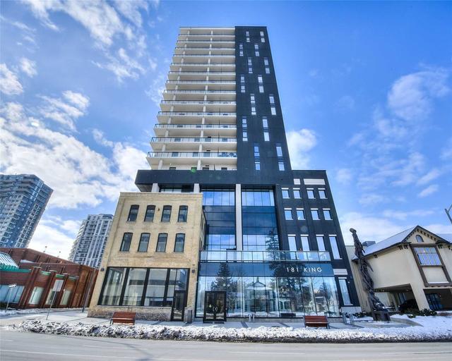 1601 - 181 King St S, Condo with 1 bedrooms, 1 bathrooms and 0 parking in Waterloo ON | Image 16