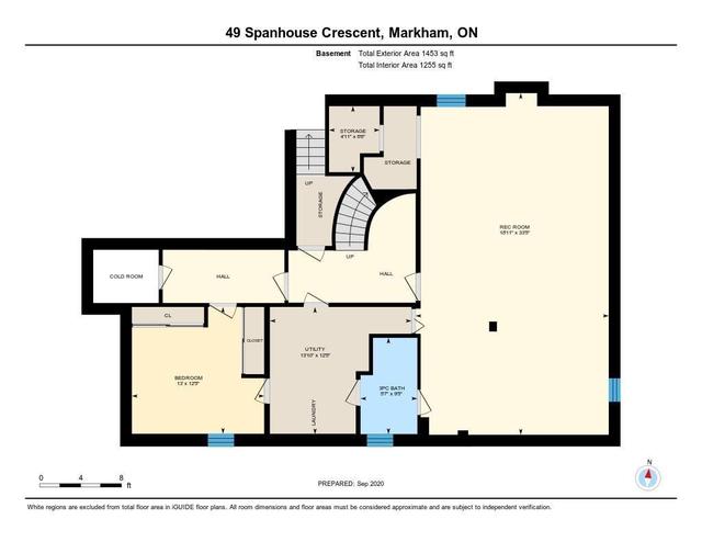 49 Spanhouse Cres, House detached with 4 bedrooms, 5 bathrooms and 6 parking in Markham ON | Image 35