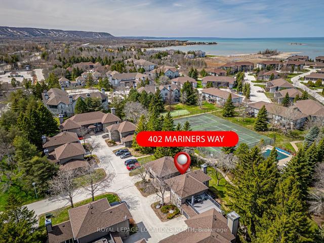 402 Mariners Way, Townhouse with 3 bedrooms, 3 bathrooms and 2 parking in Collingwood ON | Image 12