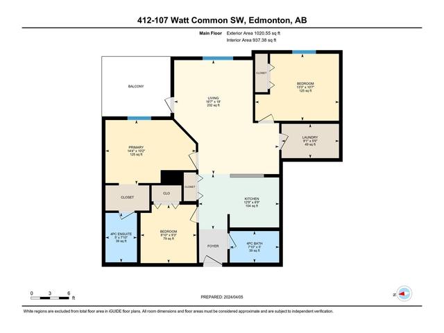 412 - 107 Watt Cm Sw, Condo with 2 bedrooms, 2 bathrooms and 1 parking in Edmonton AB | Image 28