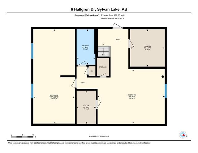 6 Hallgren Drive, House detached with 4 bedrooms, 3 bathrooms and 4 parking in Sylvan Lake AB | Image 30