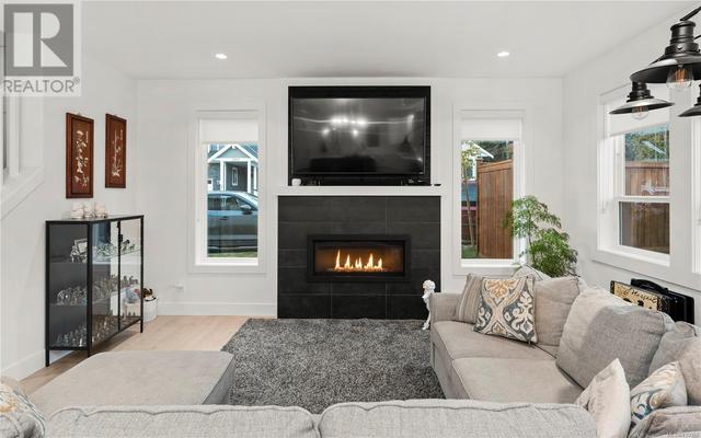 Living Room with Gas Fireplace | Card Image