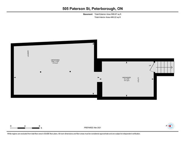 505 Paterson St, House detached with 3 bedrooms, 2 bathrooms and 3 parking in Peterborough ON | Image 31