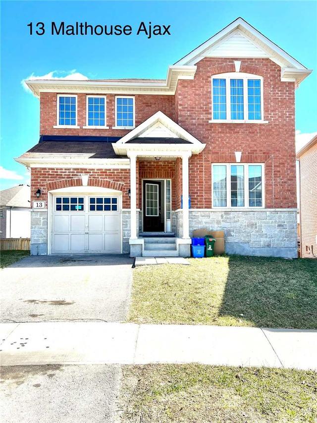 13 Malthouse Cres, House detached with 1 bedrooms, 1 bathrooms and 2 parking in Ajax ON | Image 1