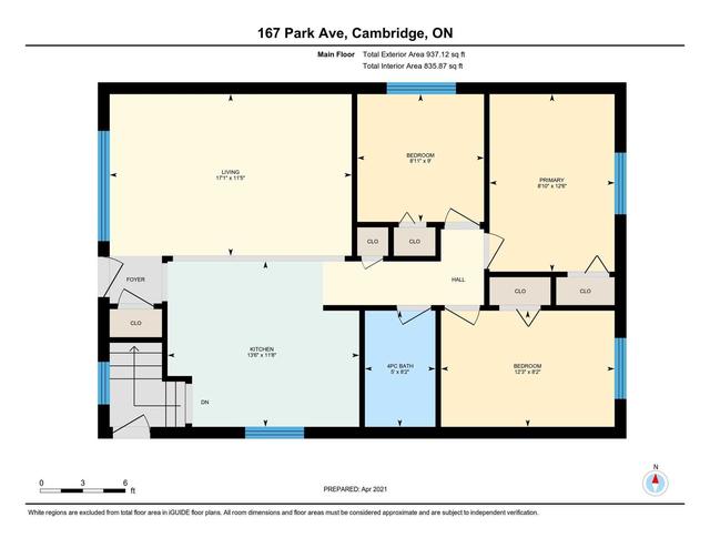 167 Park Ave, House detached with 3 bedrooms, 2 bathrooms and 5 parking in Cambridge ON | Image 33