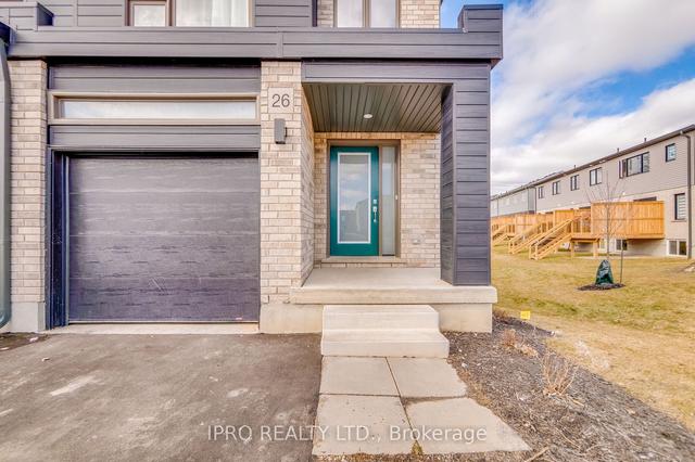 26 Pony Way, House attached with 3 bedrooms, 3 bathrooms and 2 parking in Kitchener ON | Image 9