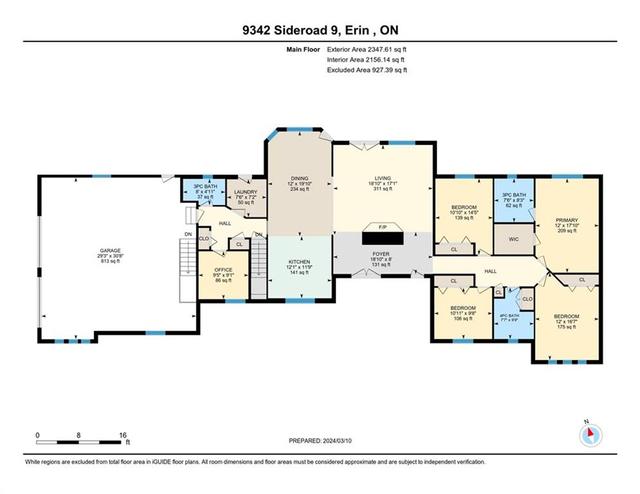 9342 #9 Side Road, House detached with 4 bedrooms, 3 bathrooms and 20 parking in Erin ON | Image 42