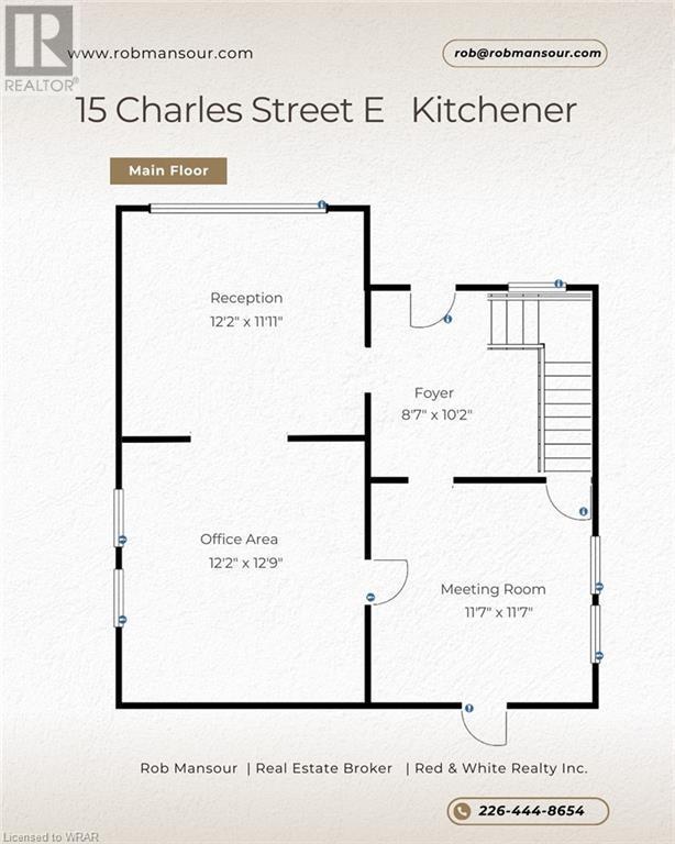 15 Charles Street E, House detached with 2 bedrooms, 1 bathrooms and 6 parking in Kitchener ON | Image 26