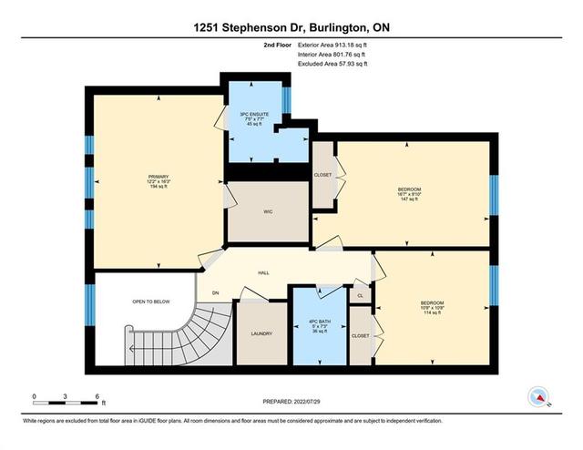 1251 Stephenson Drive, House attached with 3 bedrooms, 2 bathrooms and 2 parking in Burlington ON | Image 25