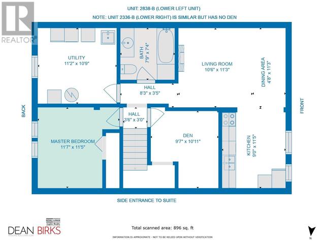 2836 - 2838 Alexander Crescent, House attached with 6 bedrooms, 4 bathrooms and null parking in Prince George BC | Card Image