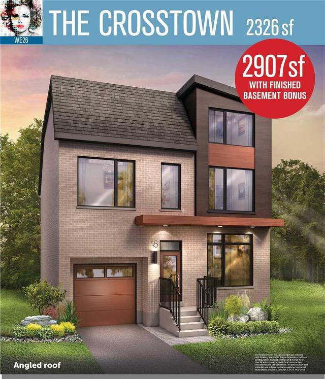 Lot 9 We26 Crt, House detached with 4 bedrooms, 5 bathrooms and 1 parking in Toronto ON | Image 1