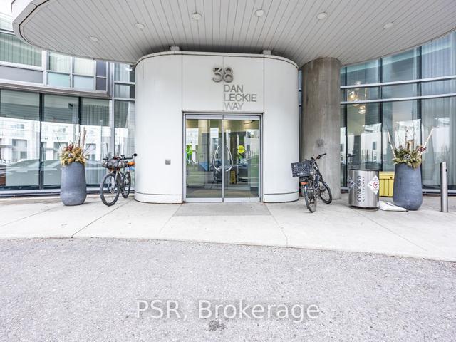 1708 - 38 Dan Leckie Way E, Condo with 1 bedrooms, 1 bathrooms and 1 parking in Toronto ON | Image 12