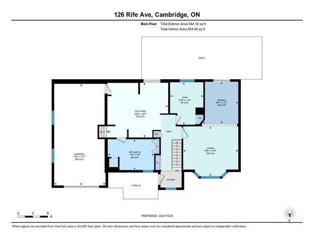 126 Rife Ave, House detached with 2 bedrooms, 1 bathrooms and 2 parking in Cambridge ON | Image 11