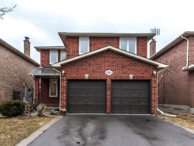 71 Sterling Cres, House detached with 4 bedrooms, 3 bathrooms and 2 parking in Vaughan ON | Image 1
