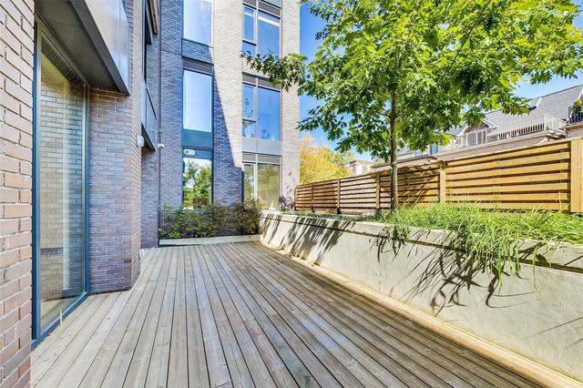306 - 35 Wabash Ave, Townhouse with 3 bedrooms, 3 bathrooms and 1 parking in Toronto ON | Image 32