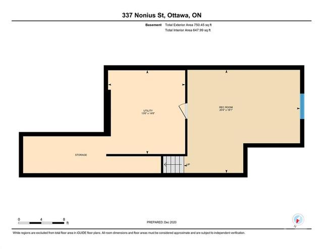337 Nonius Street, Townhouse with 3 bedrooms, 3 bathrooms and 1 parking in Ottawa ON | Image 30